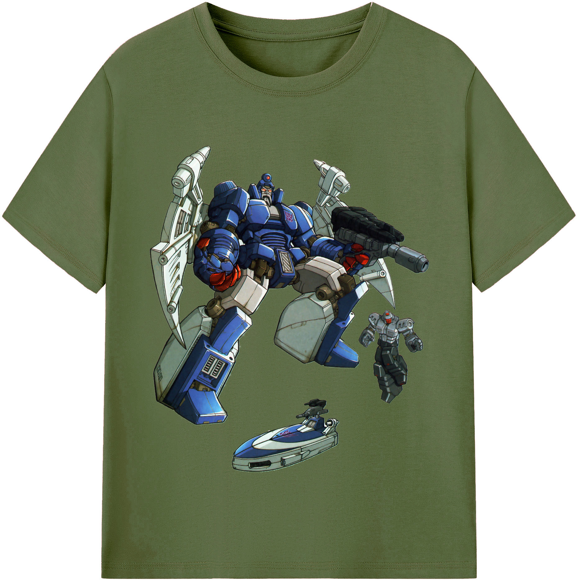 （画像用）  綿100％半袖Tシャツ（フロントプリント）